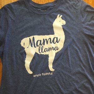 Mama llama T-shirt